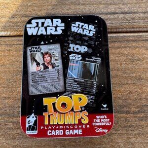 STAR WARS TOP TRUMPS WHO'S THE MOST POWERFULY CARD GAME